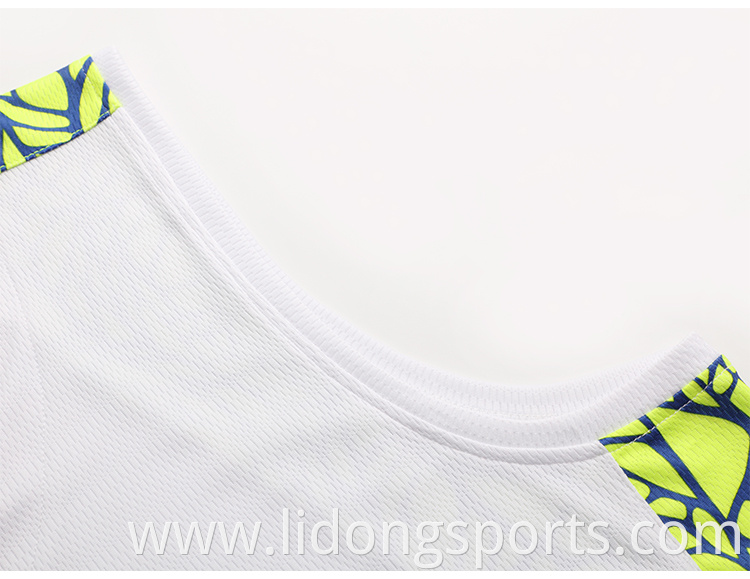 2021 Lidong Best Quality Original Design Basketball Tank Top And Basketball Shorts